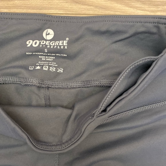 *NWOT* 90 Degrees active leggings Sz S - Picture 4 of 5